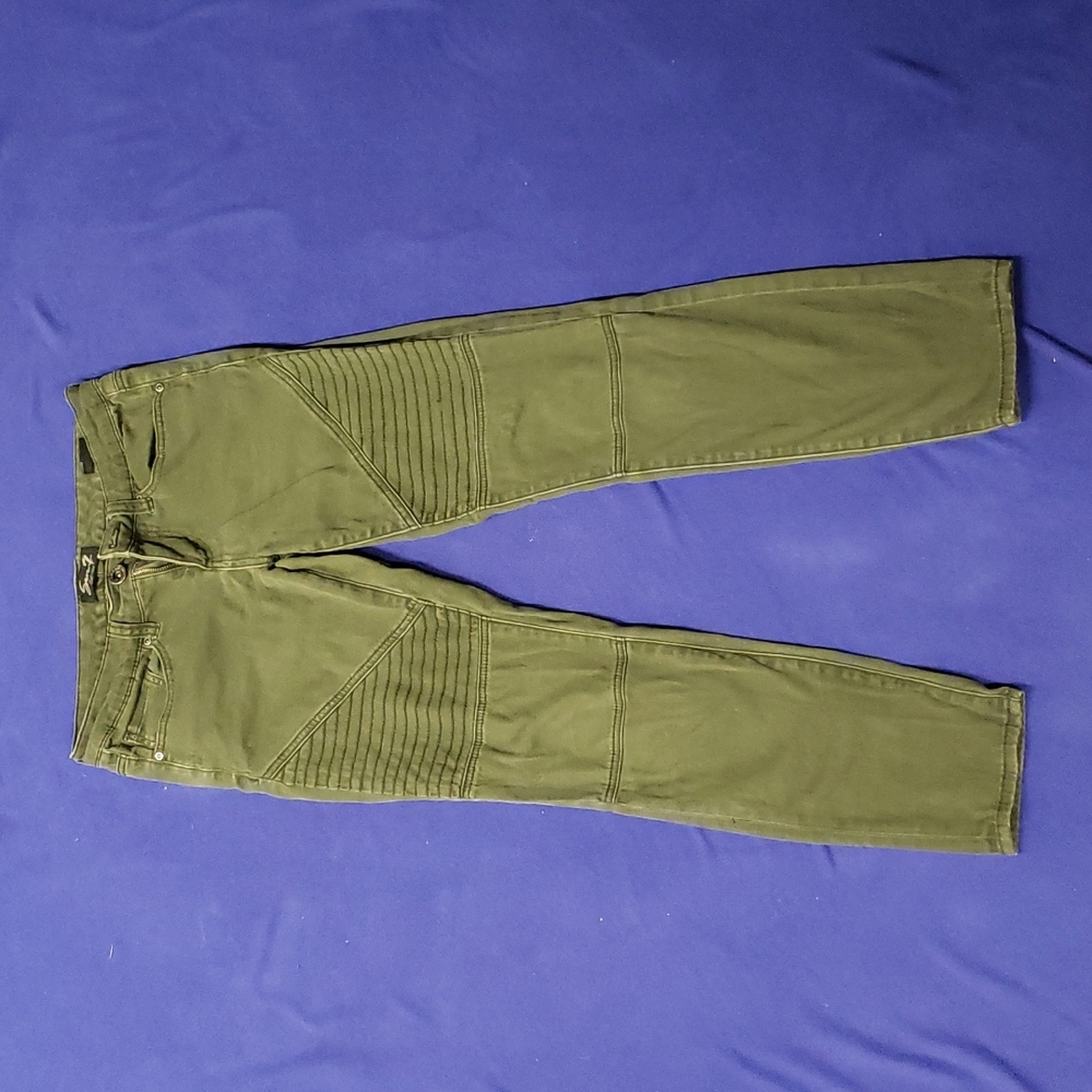 Seven 7 Army Green Jeans